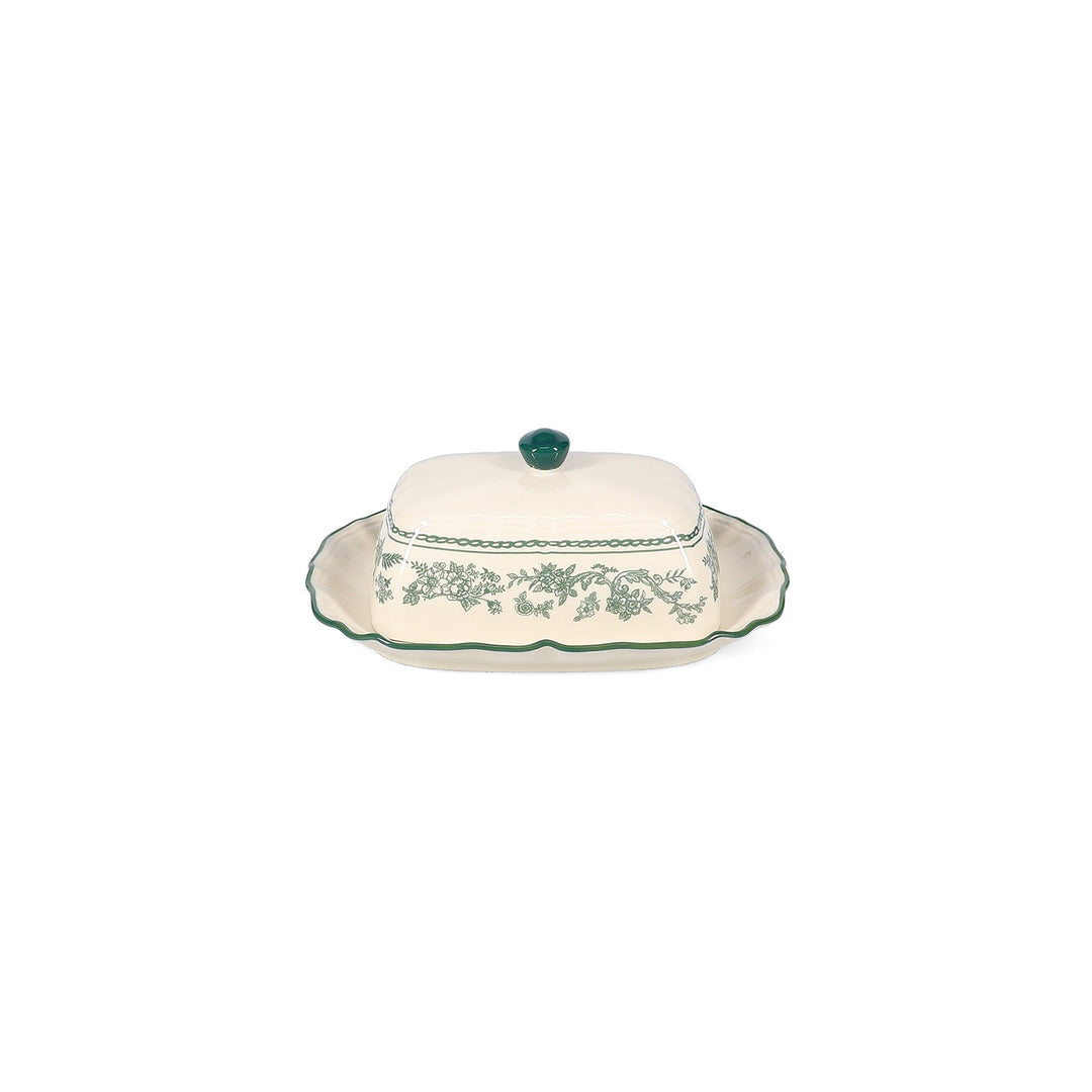 Salt &amp; Pepper - Boterpot 20x14,5xH8,5cm Groen Cyril