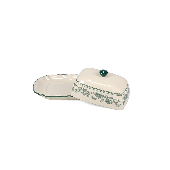 Salt &amp; Pepper - Boterpot 20x14,5xH8,5cm Groen Cyril