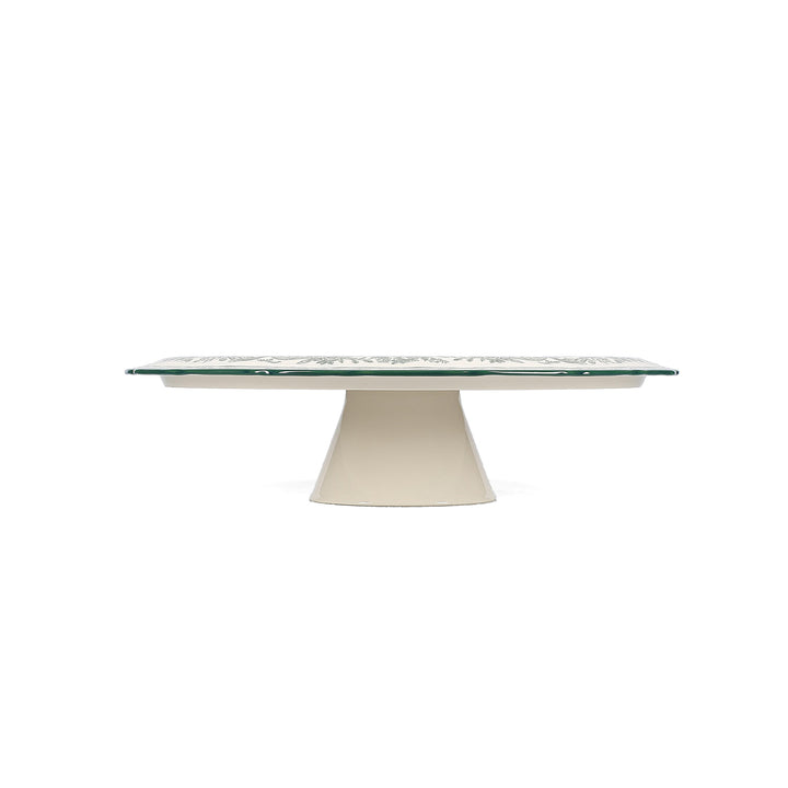 Salt &amp; Pepper - Taartplateau 32,5xH9cm Groen Cyril