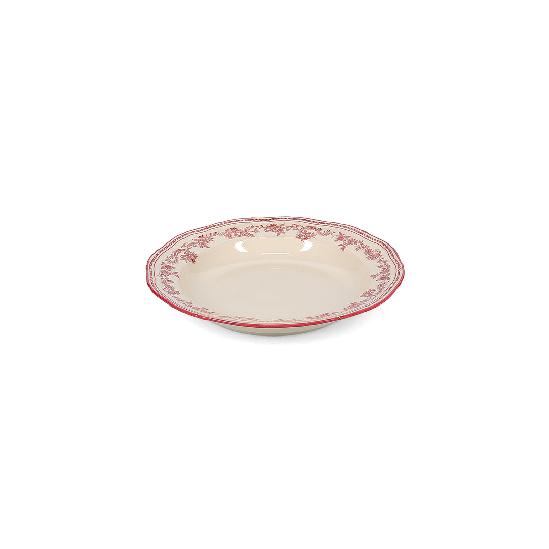 Salt &amp; Pepper - Diep bord 23/17xH4cm burgundy Cyril
