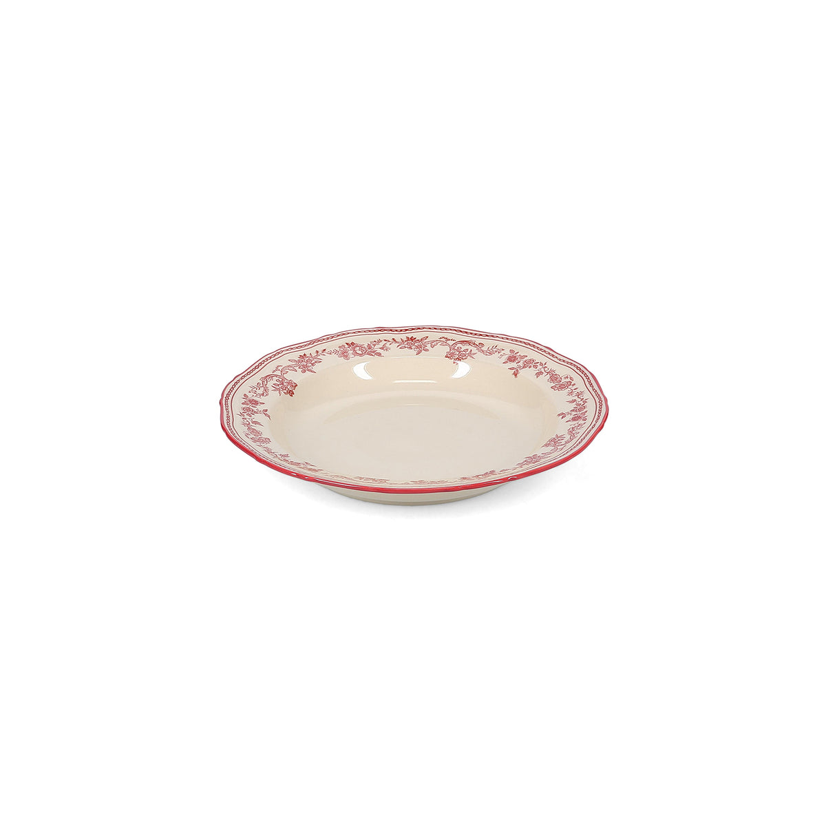 Salt & Pepper - Diep bord 23/17xH4cm burgundy Cyril