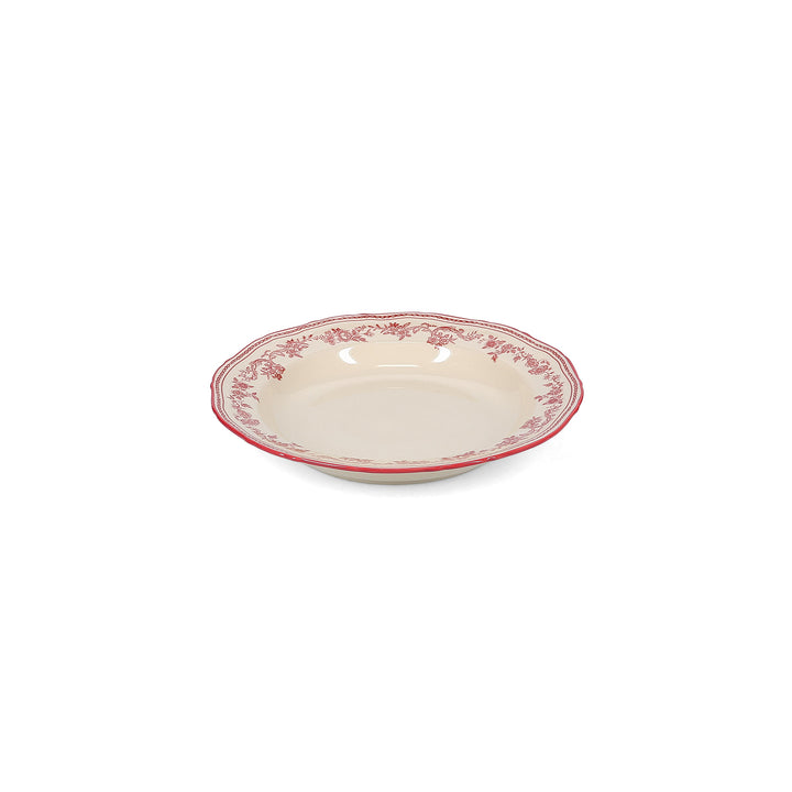 Salt &amp; Pepper - Diep bord 23/17xH4cm burgundy Cyril