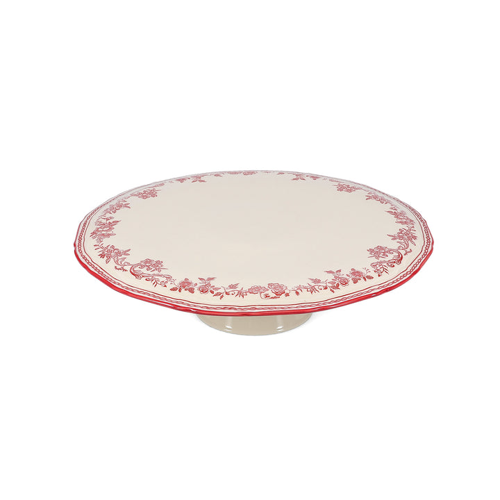 Salt &amp; Pepper - Taartplateau 32,5xH9cm burgundy Cyril