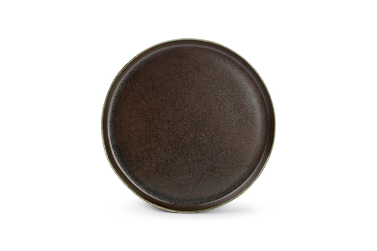 Salt & Pepper - Plat bord 26cm ebony Studio Urban - Set van 4