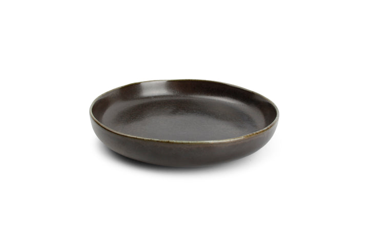 Salt &amp; Pepper - Diep bord 22xH4cm ebony Studio Urban - Set van 4
