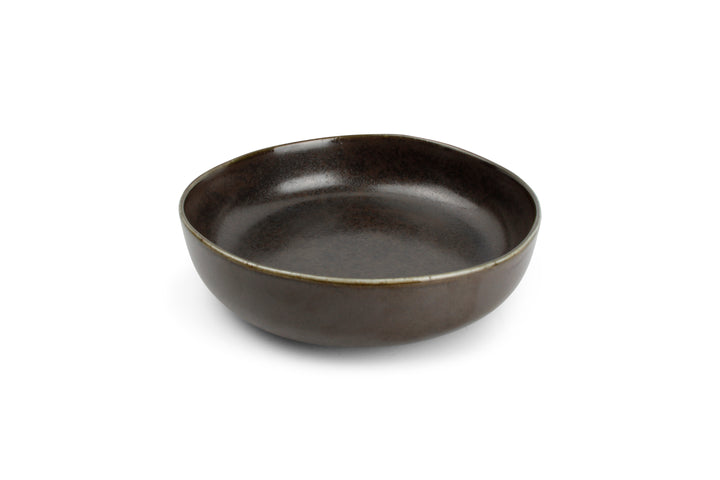 Salt &amp; Pepper - Diep bord 22xH6cm ebony Studio Urban - Set van 4