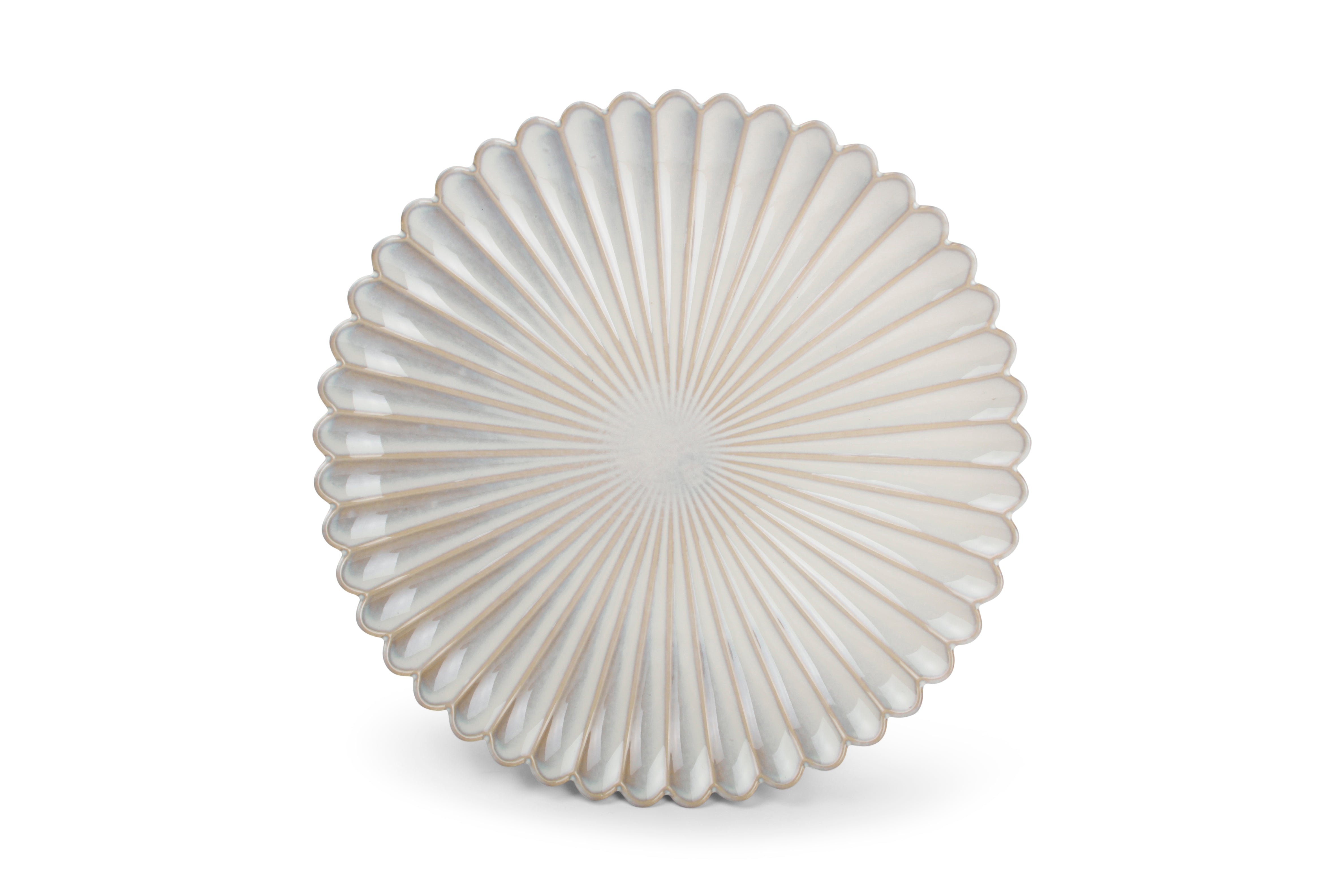 Plat bord 28,5cm nuance white Lotus