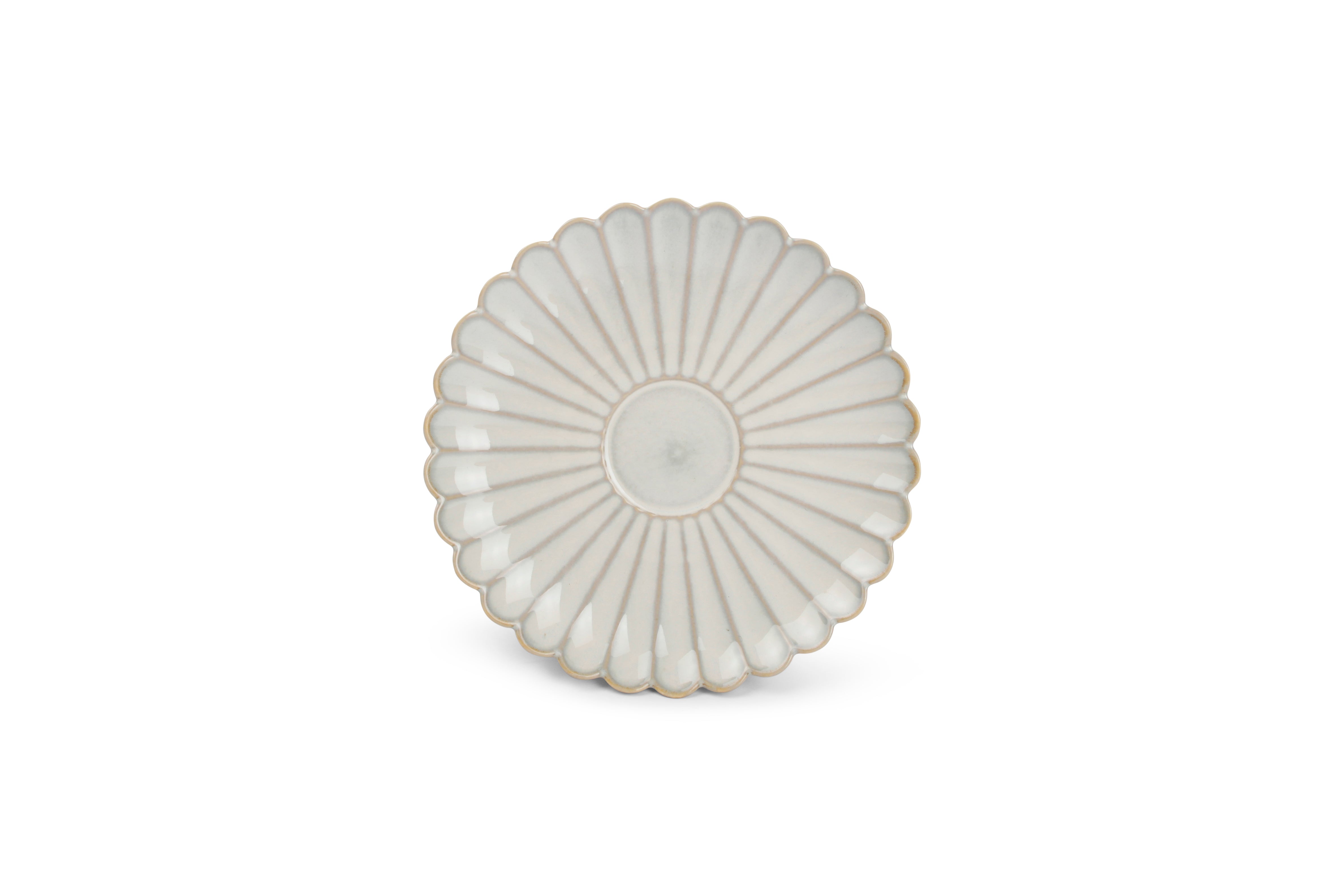 Schotel 16cm voor kop 28cl nuance white Lotus