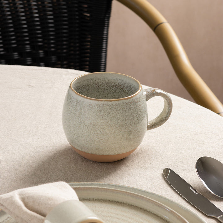 Salt &amp; Pepper - Beker 45cl rond beige Cameo