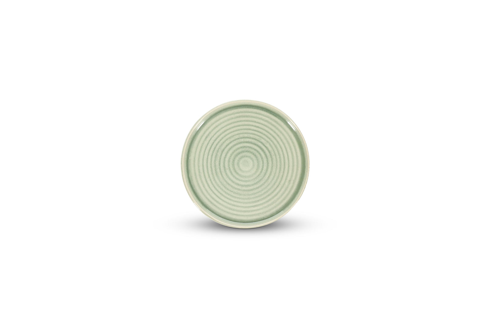 Plat bord 21,5cm groen Cameo - Set van 4