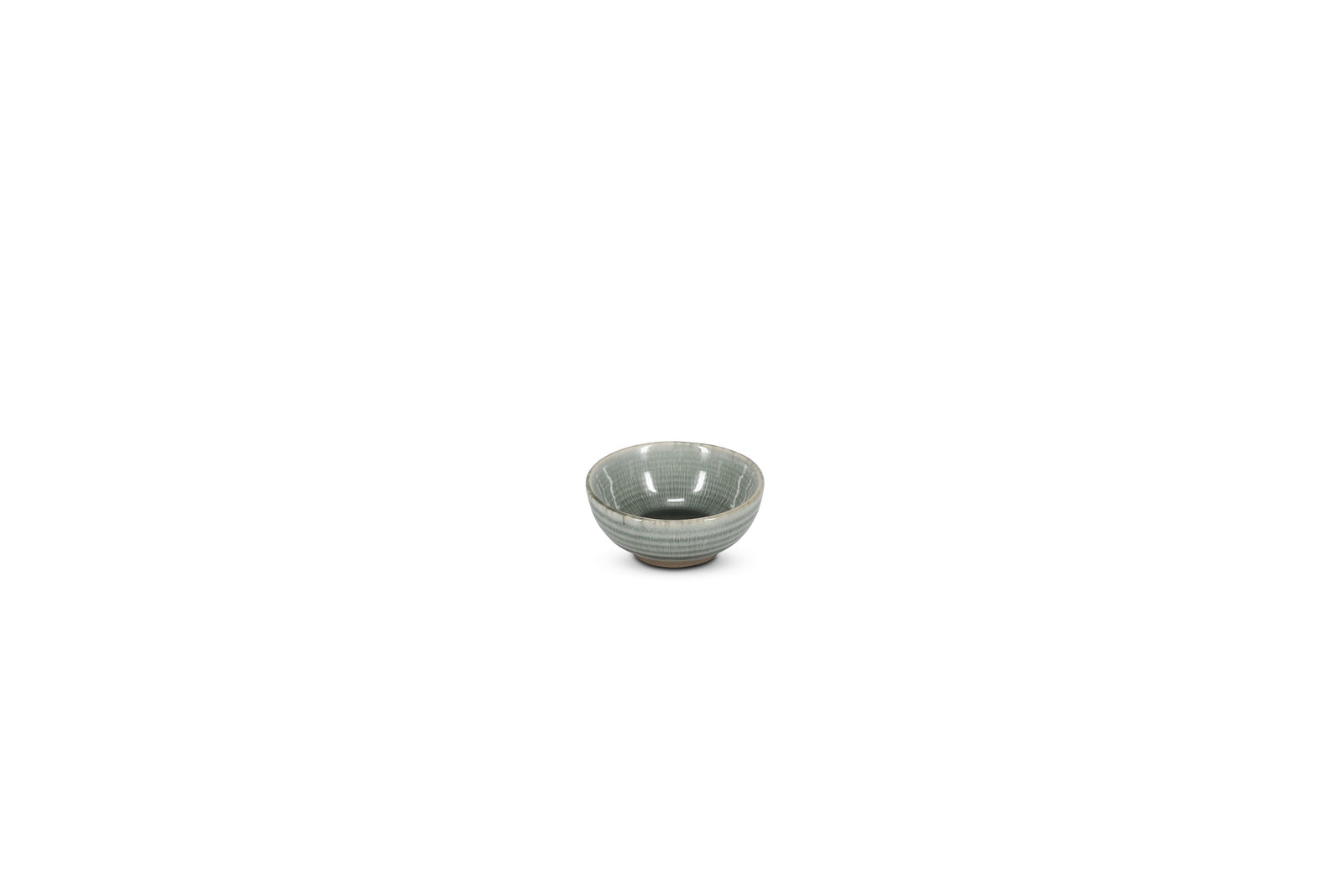Salt & Pepper - Kom 8,5xH4cm groen Cameo - Set van 4