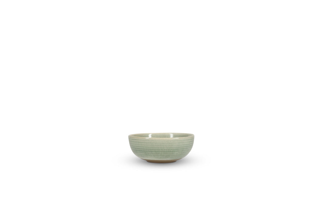 Kom 16,5xH6,5cm groen Cameo - Set van 4