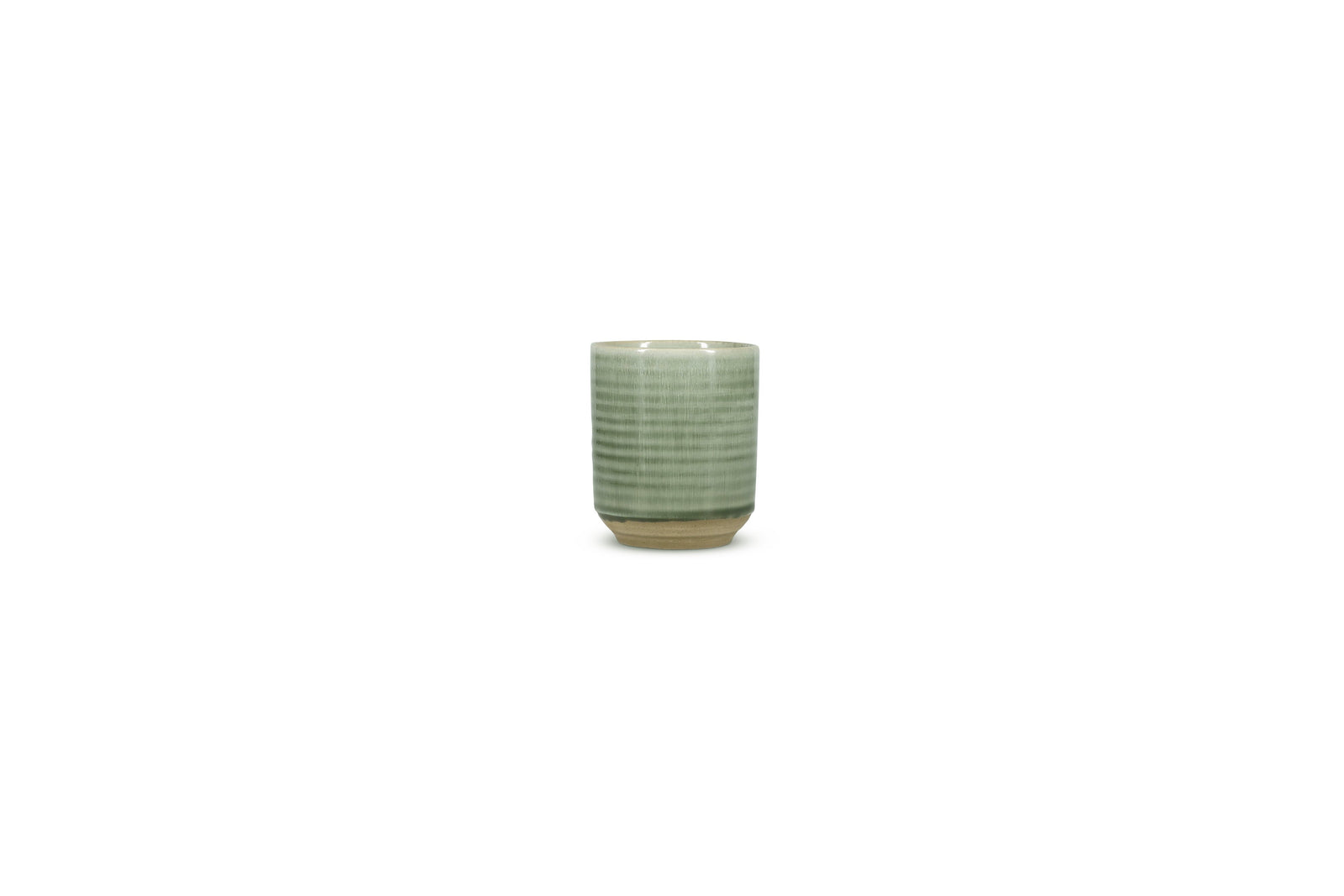 Beker 37cl groen Cameo - Set van 4
