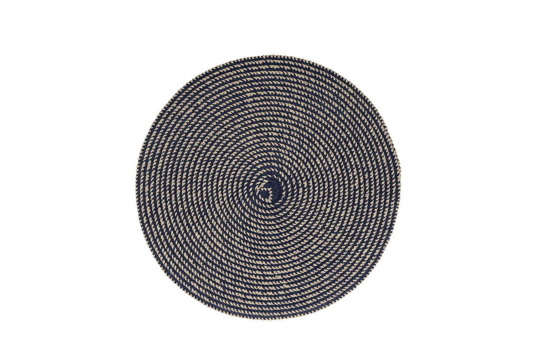 Salt &amp; Pepper - Placemat 36cm geweven blauw Tabletop