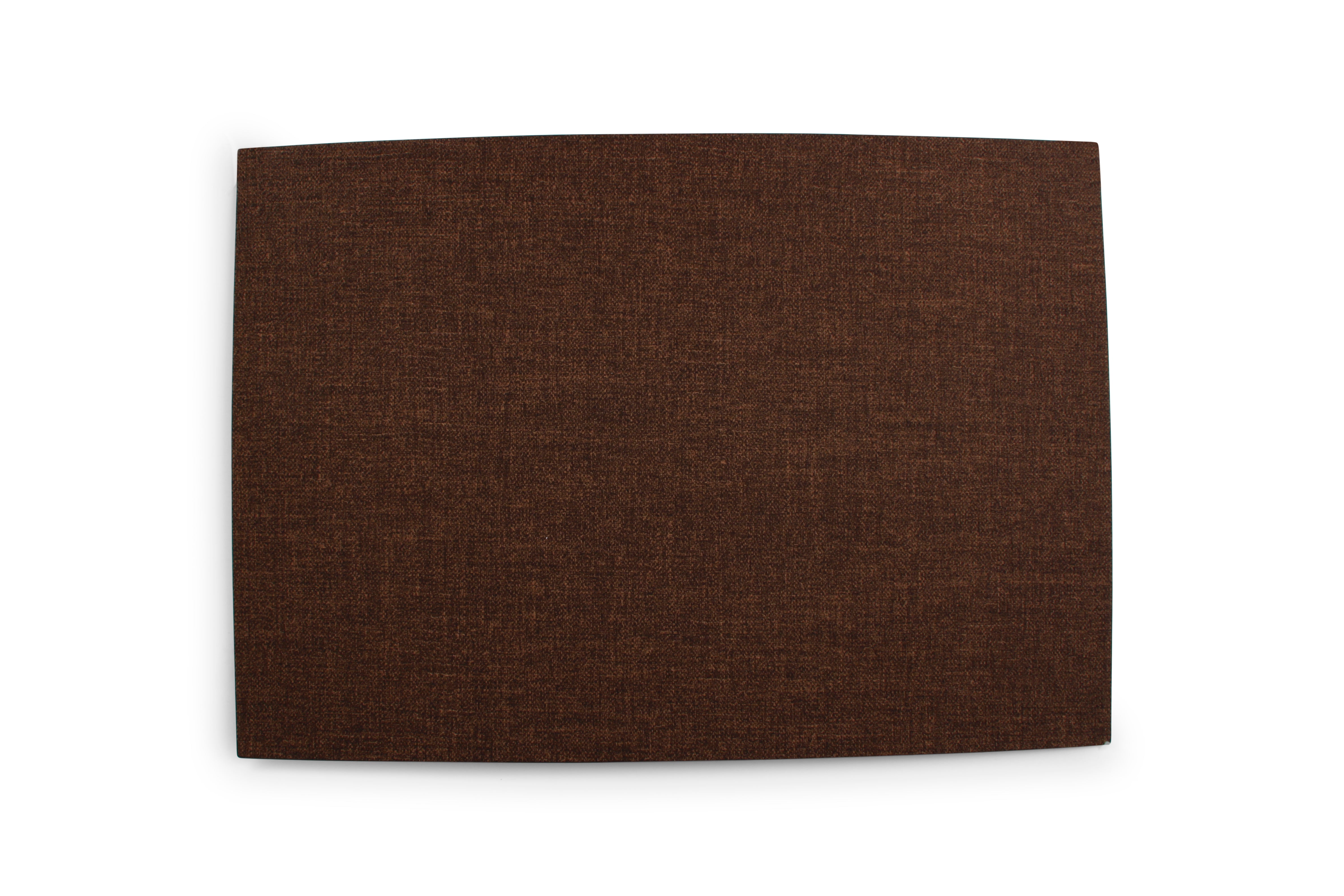 Placemat 43x30cm bruin fabric look Dinner