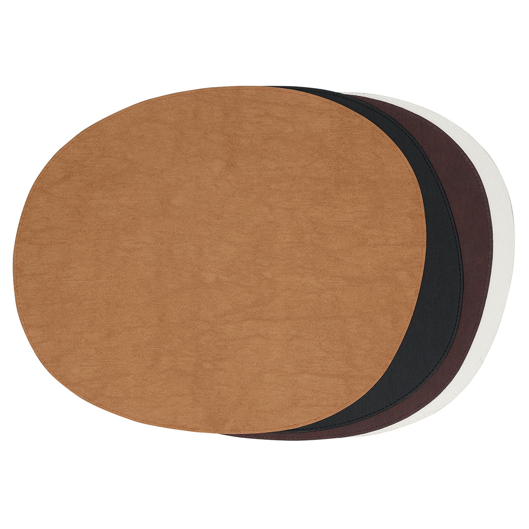 Salt &amp; Pepper - Placemat 43,5x36,5cm Organisch Beige Dinner - Set van 4