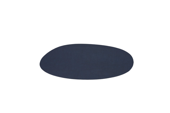 Salt &amp; Pepper - Placemat 43,5x36,5cm organisch donkerblauw Dinner (set van 4)