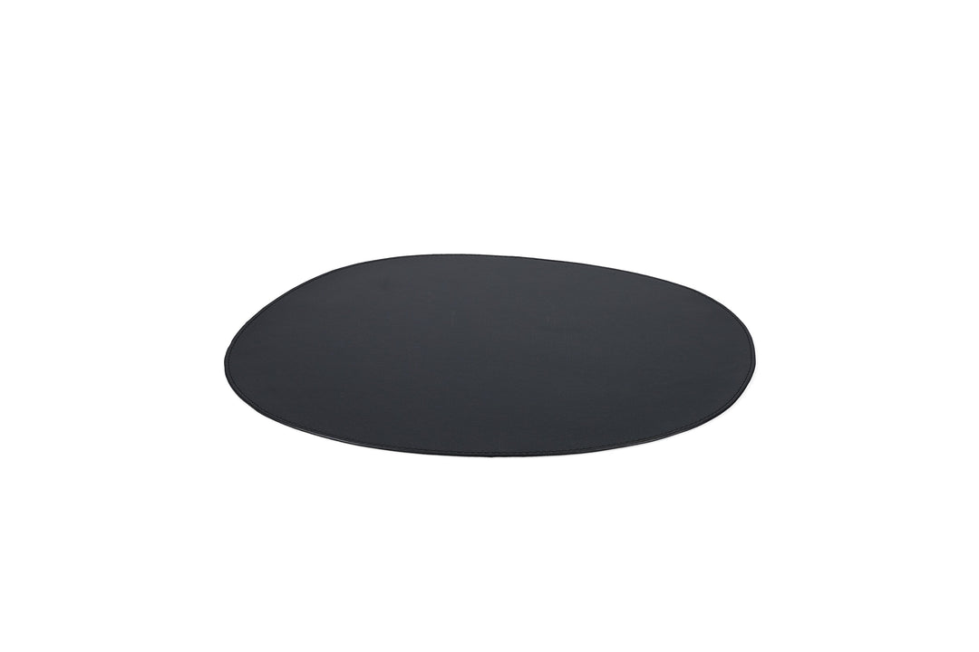 Salt &amp; Pepper - Placemat 43,5x36,5cm organisch metallic zwart Dinner (set van 4)