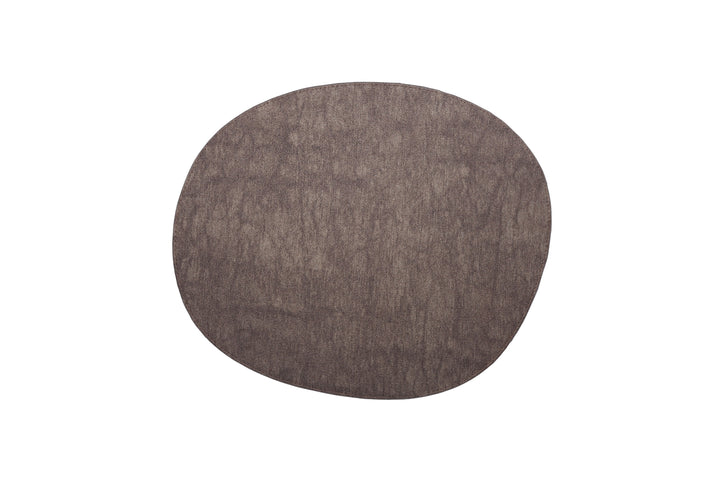 Salt &amp; Pepper - Placemat 43,5x36,5cm organisch metallic bruin Dinner (set van 4)