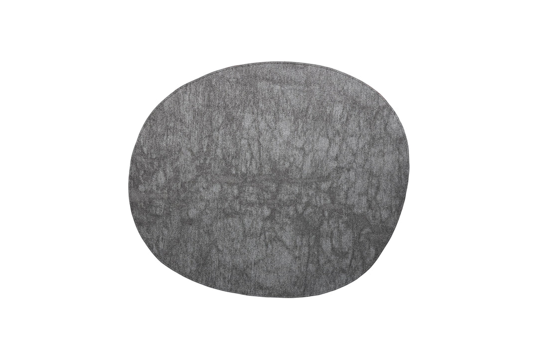 Salt &amp; Pepper - Placemat 43,5x36,5cm organisch metallic zilver Dinner