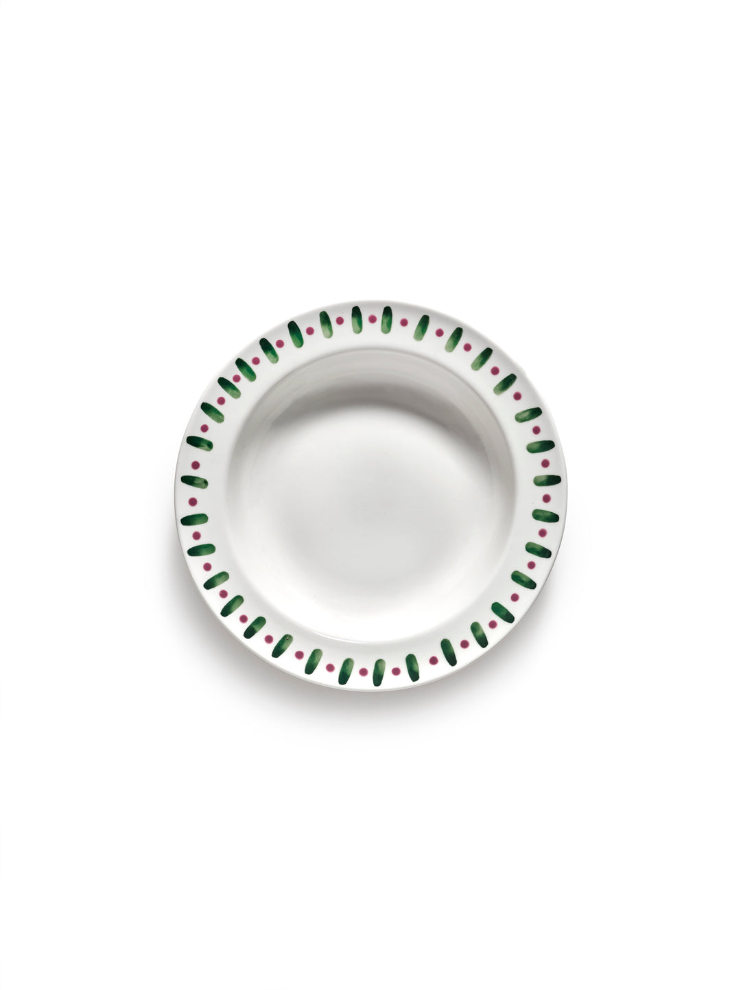 Serax - Marie Michielssen - Pastabord Paars Groen Charly - Set van 2
