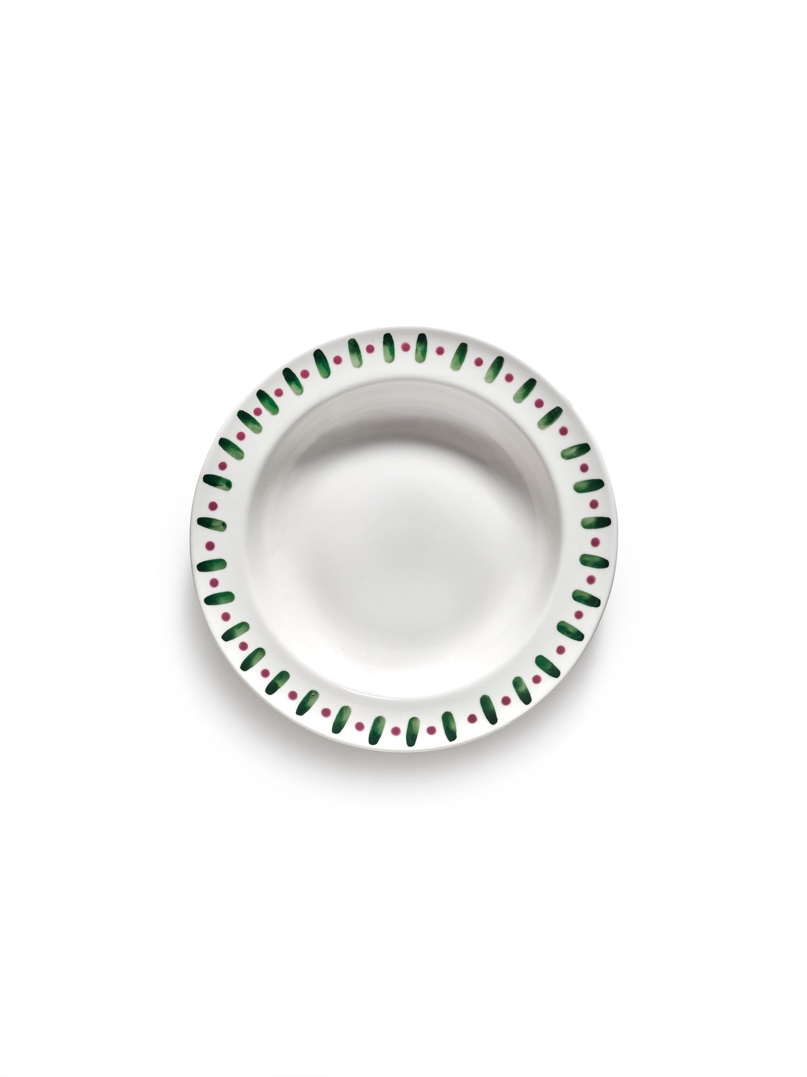 Serax - Marie Michielssen - Pastabord Paars Groen Charly - Set van 2