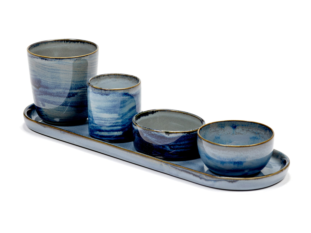 Serax - Anita Le Grelle - Kom Cilinder S Dark Blue