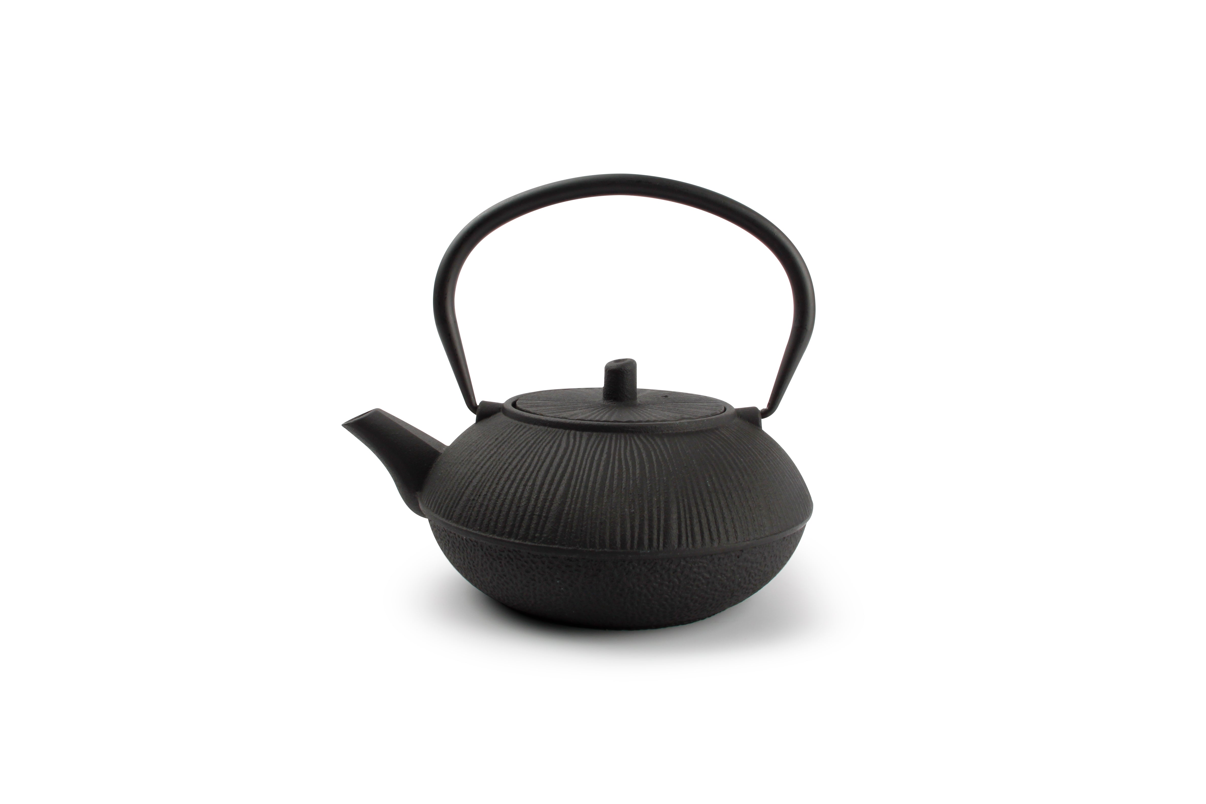 Theepot 80cl strepen zwart My Tea