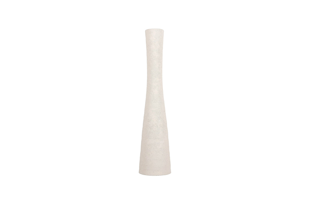 Salt &amp; Pepper - Vaas 8xH29cm organisch wit Cone
