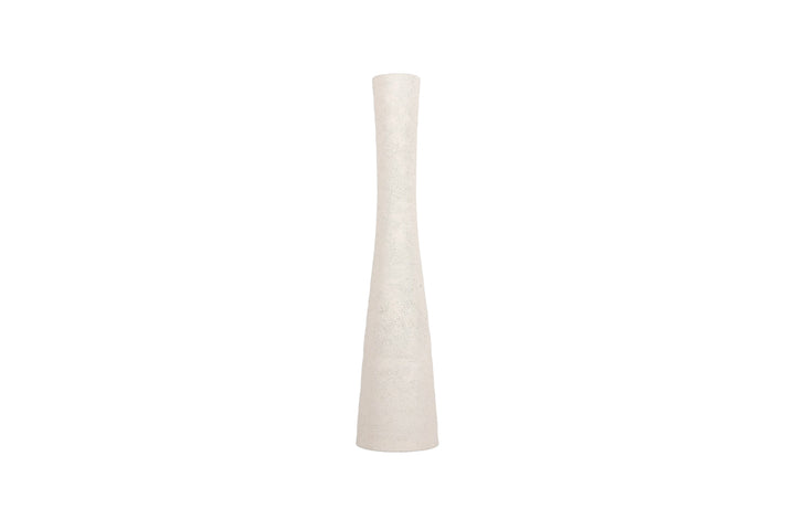 Salt &amp; Pepper - Vaas 8xH29cm organisch wit Cone