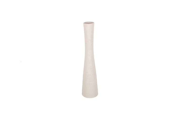 Salt &amp; Pepper - Vaas 8xH29cm organisch wit Cone
