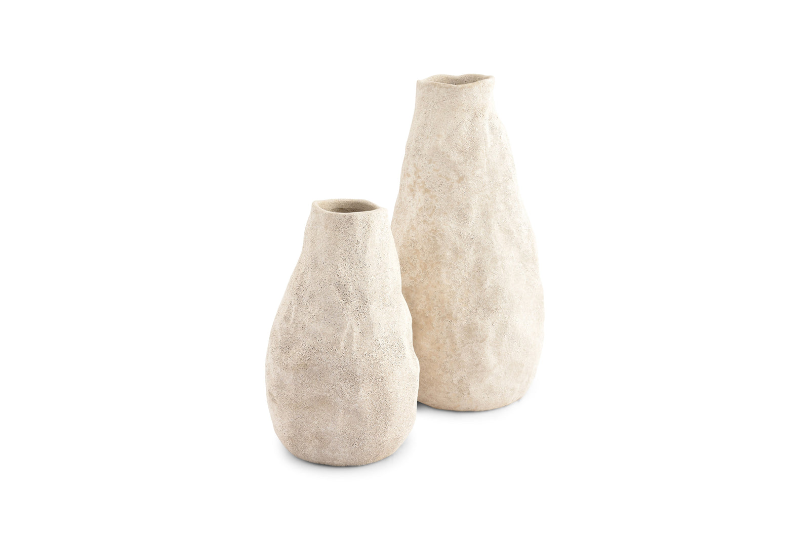 Salt & Pepper - Vaas 14,5xH22cm beige Cave