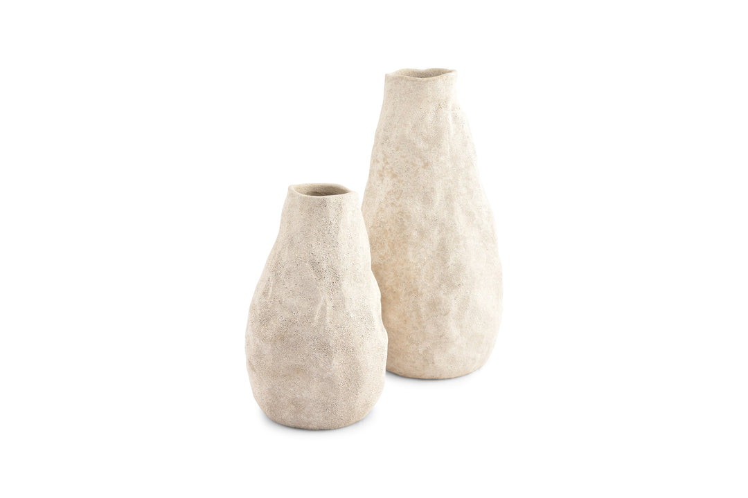 Salt &amp; Pepper - Vaas 17xH33,5cm beige Cave