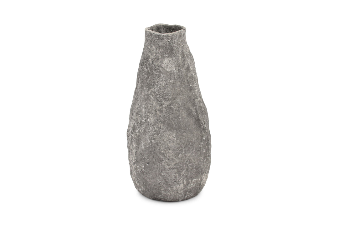Salt &amp; Pepper - Vaas 17xH33,5cm antraciet Cave
