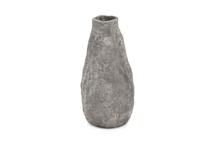 Salt &amp; Pepper - Vaas 17xH33,5cm antraciet Cave