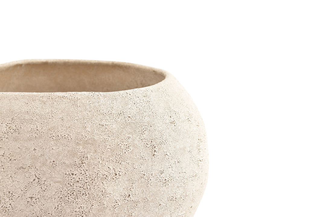 Salt &amp; Pepper - Sierschaal 26xH13,5cm beige Cave