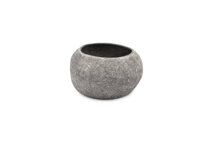 Salt &amp; Pepper - Sierschaal 26xH13,5cm antraciet Cave