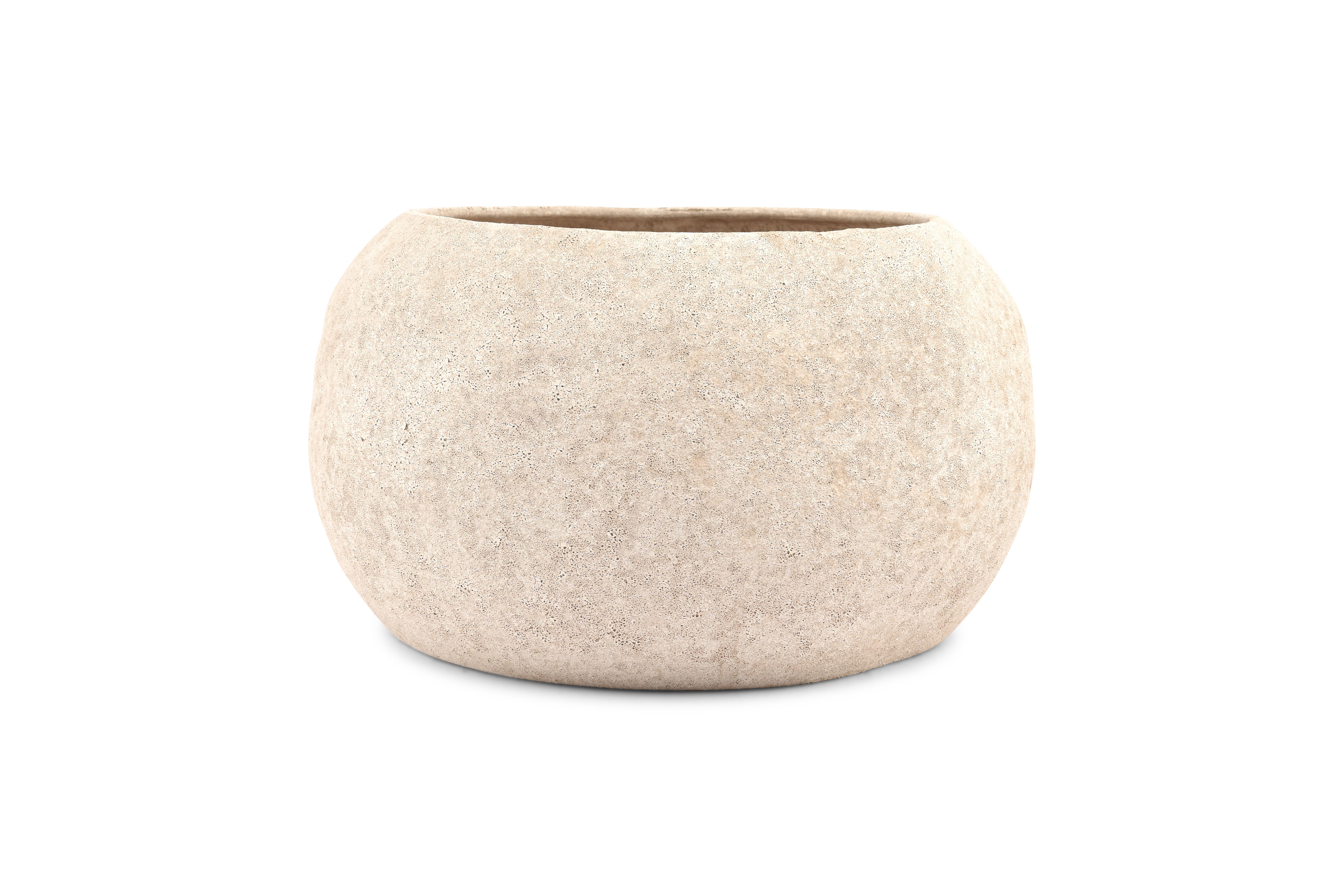 Sierschaal 31xH18cm beige Cave