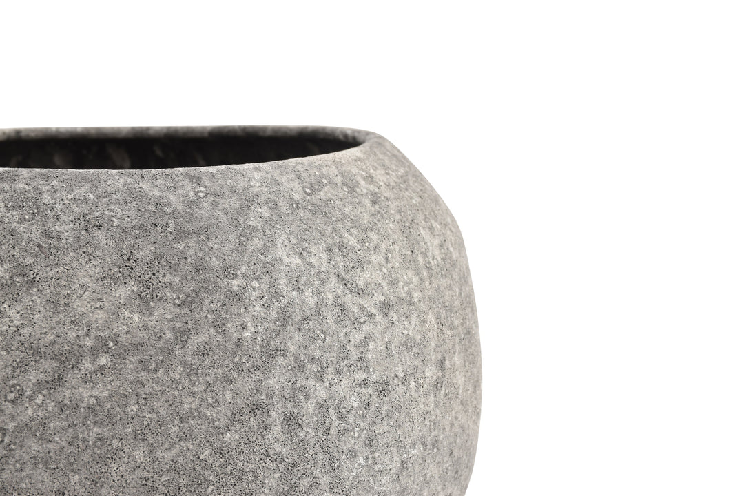 Salt &amp; Pepper - Sierschaal 31xH18cm antraciet Cave