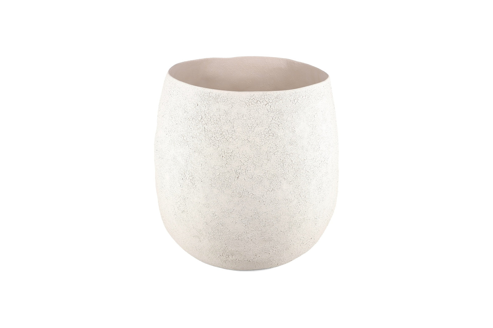 Salt & Pepper - Bloempot 28xH24cm organisch beige Cave