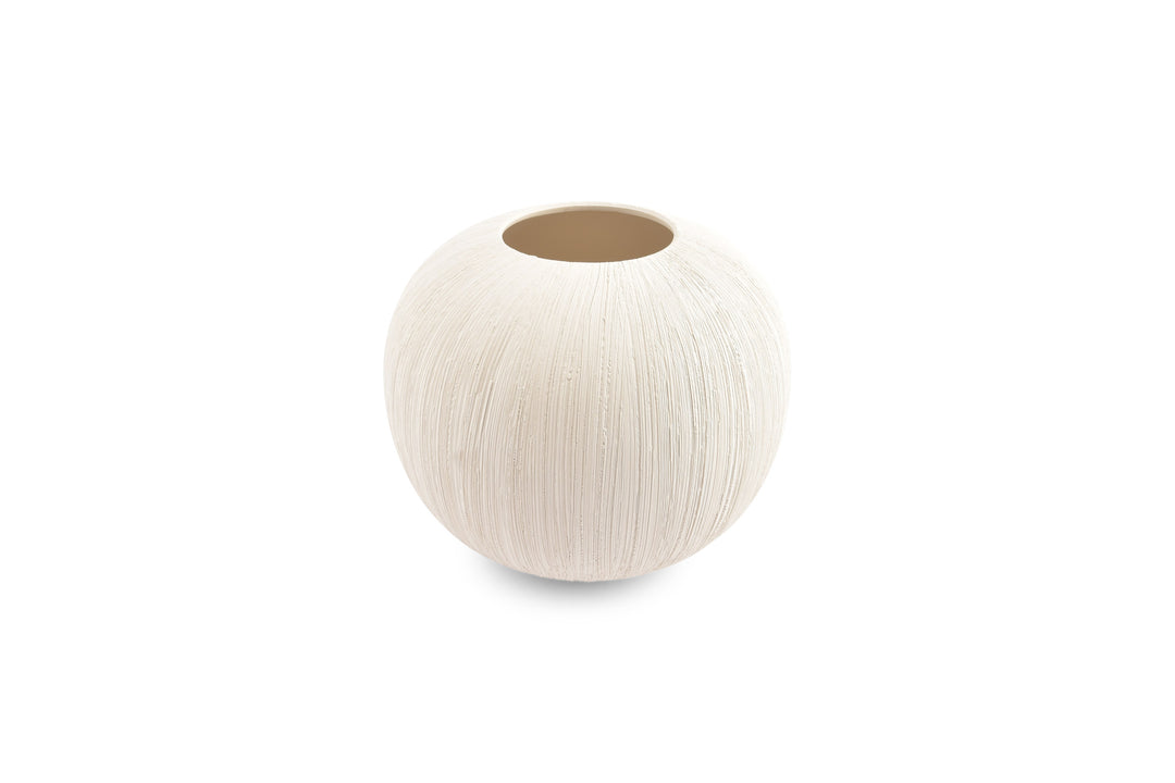 Salt &amp; Pepper - Vaas 23xH19,5cm beige Vico