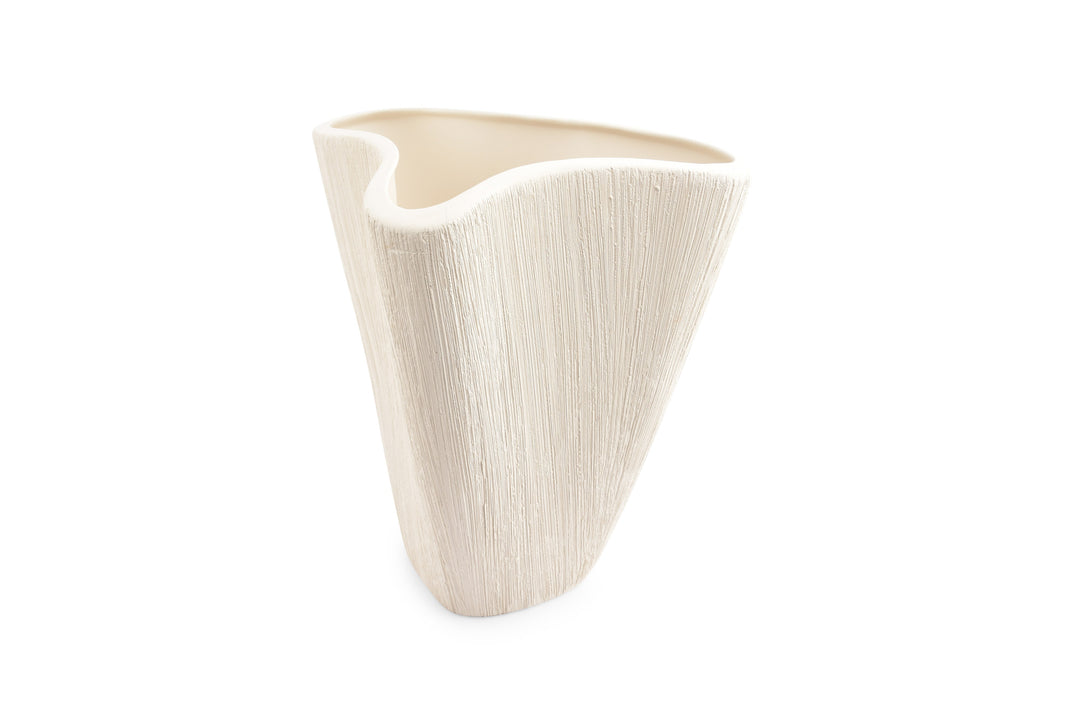 Salt &amp; Pepper - Vaas 28,5xH32,5cm beige Vico