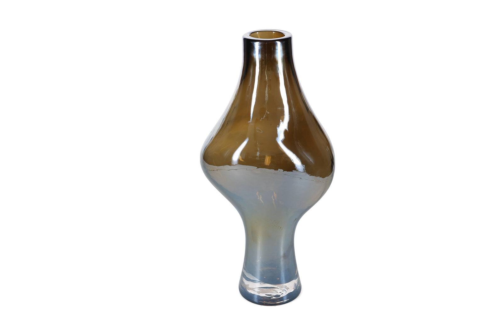Salt & Pepper - Vaas 19xH38,5cm organic metallic grey Vesper