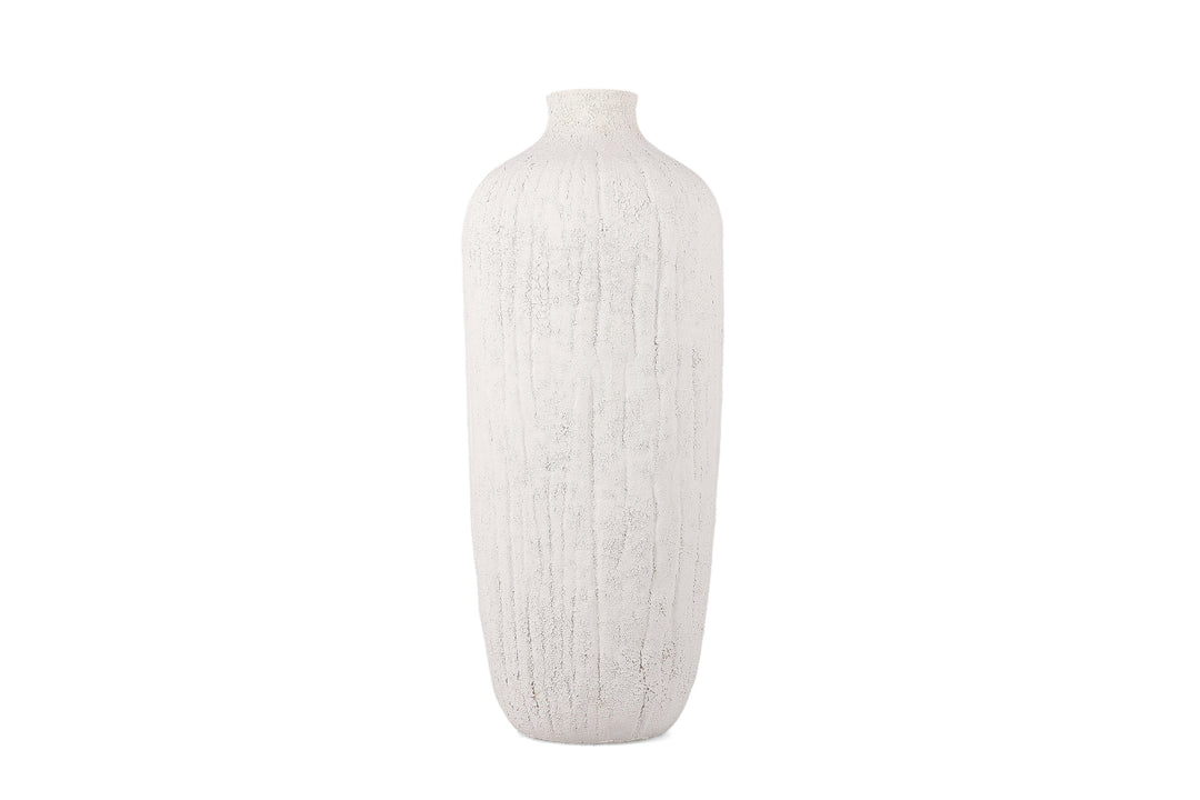 Vaas 15xH36,5cm beige Avo