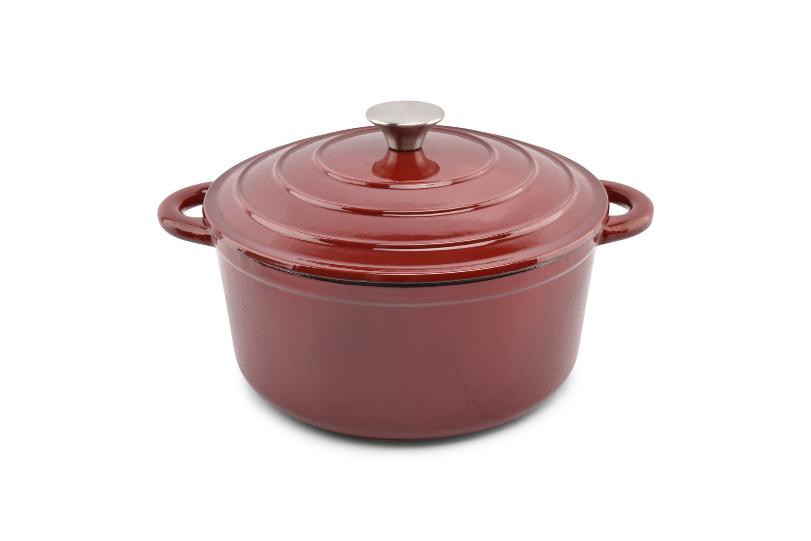 Salt & Pepper - Kookpot 26cm gietijzer rood Ferno