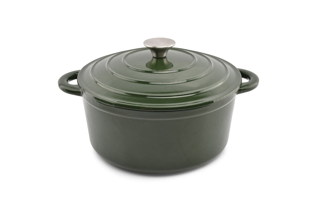 Salt &amp; Pepper - Kookpot 26cm gietijzer groen Ferno