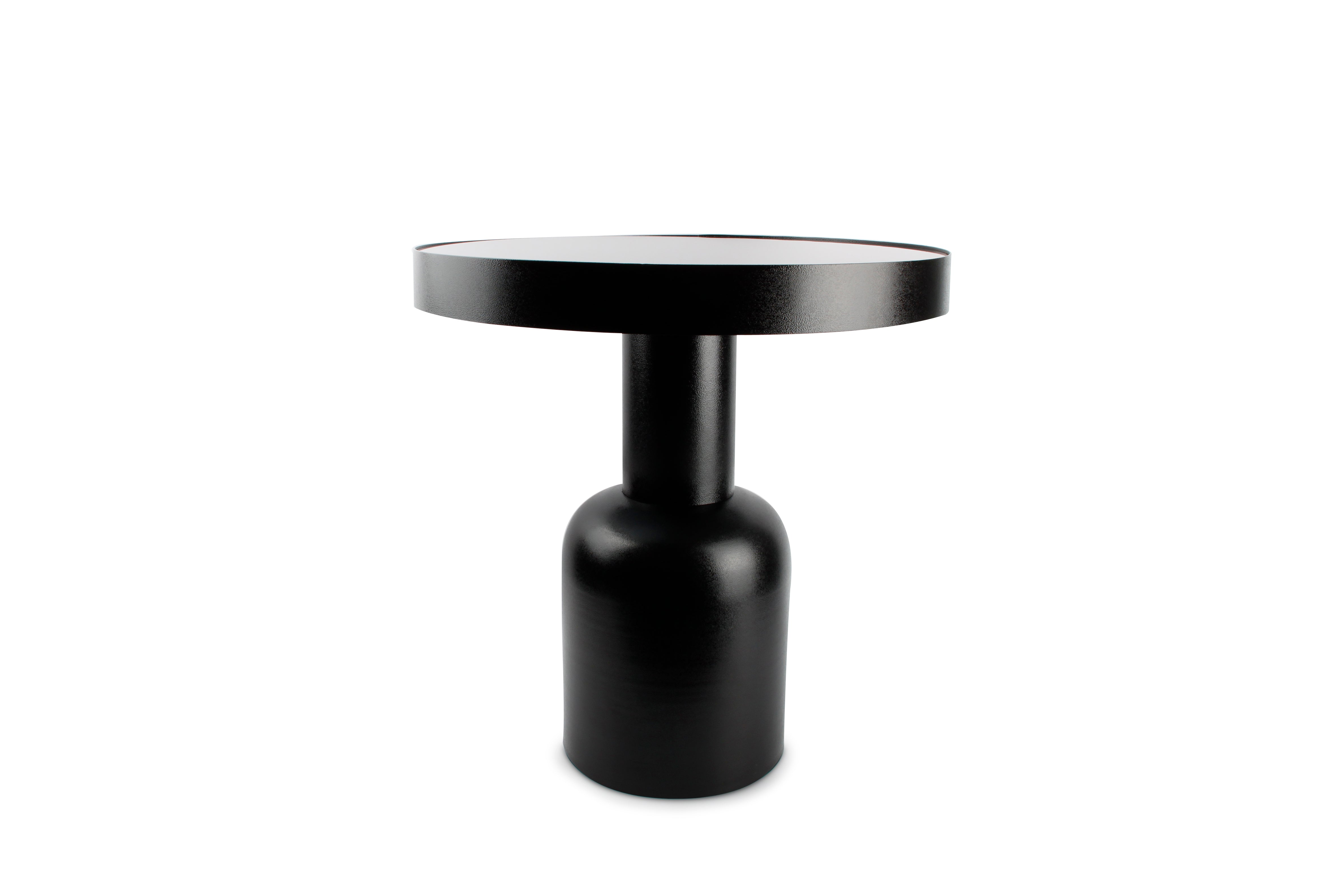 Bijzettafel 49xH51cm zwart Ovo