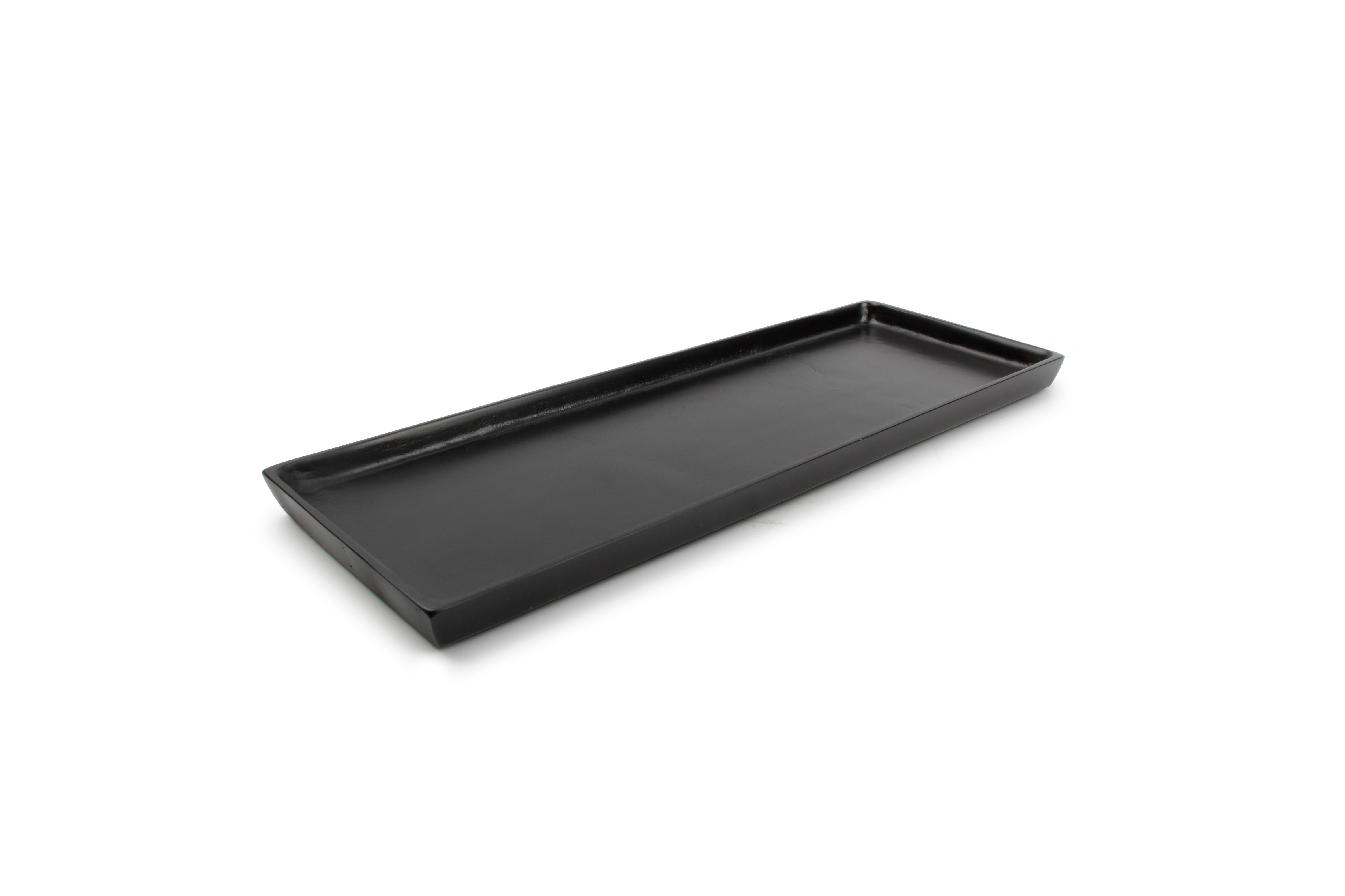 Sierschaal 37x14cm zwart Charm