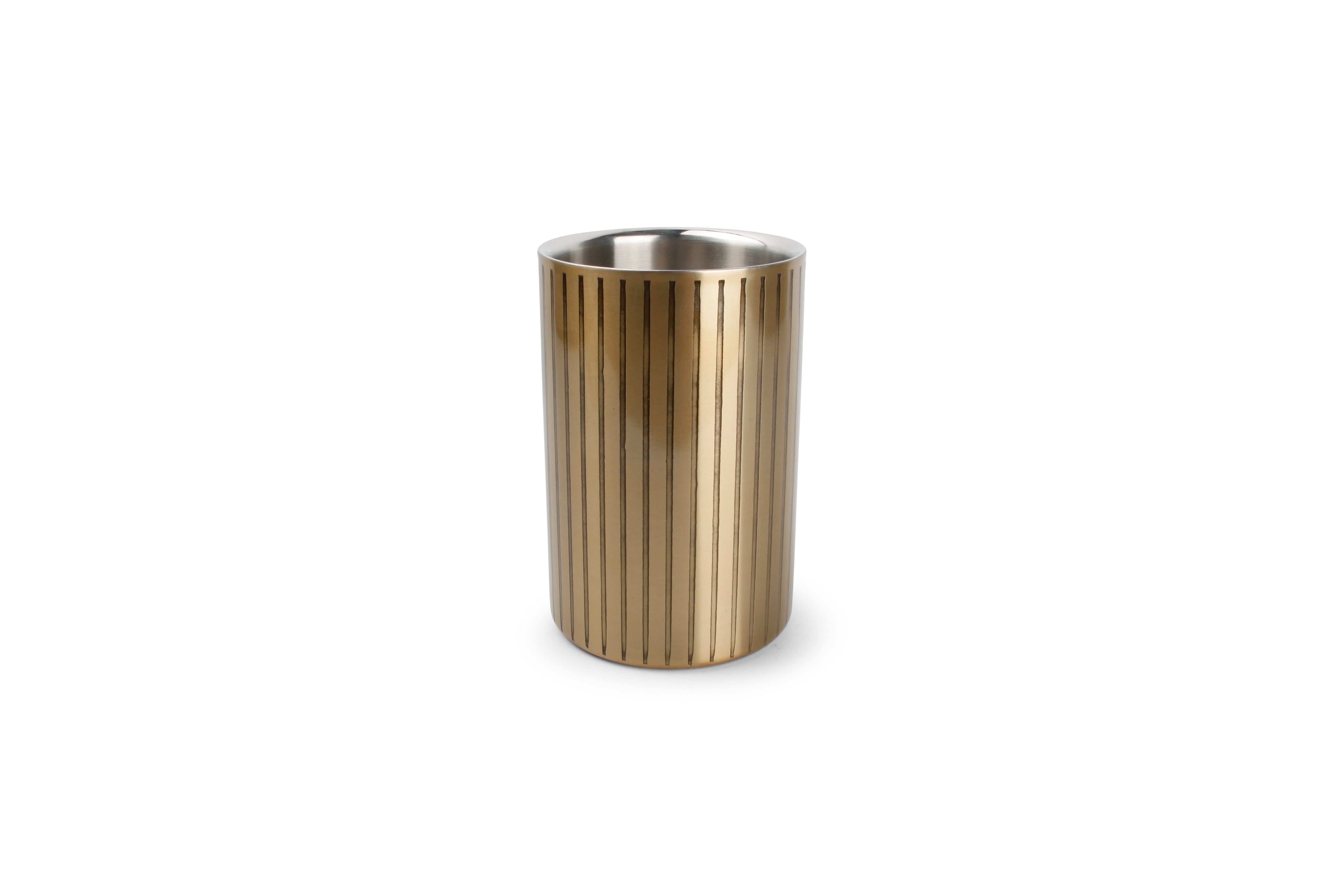 Wijnkoeler 12xH18cm dubbelwandig Vintage Bar