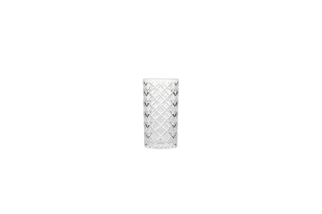 Salt &amp; Pepper - Glas 41cl damier Peacock (set van 2)